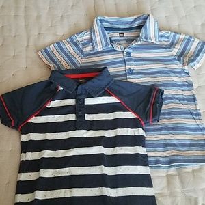 2 tea collection polo shirts